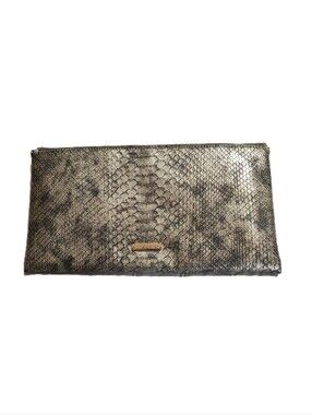 Urban Expressions Snakeskin Clutch